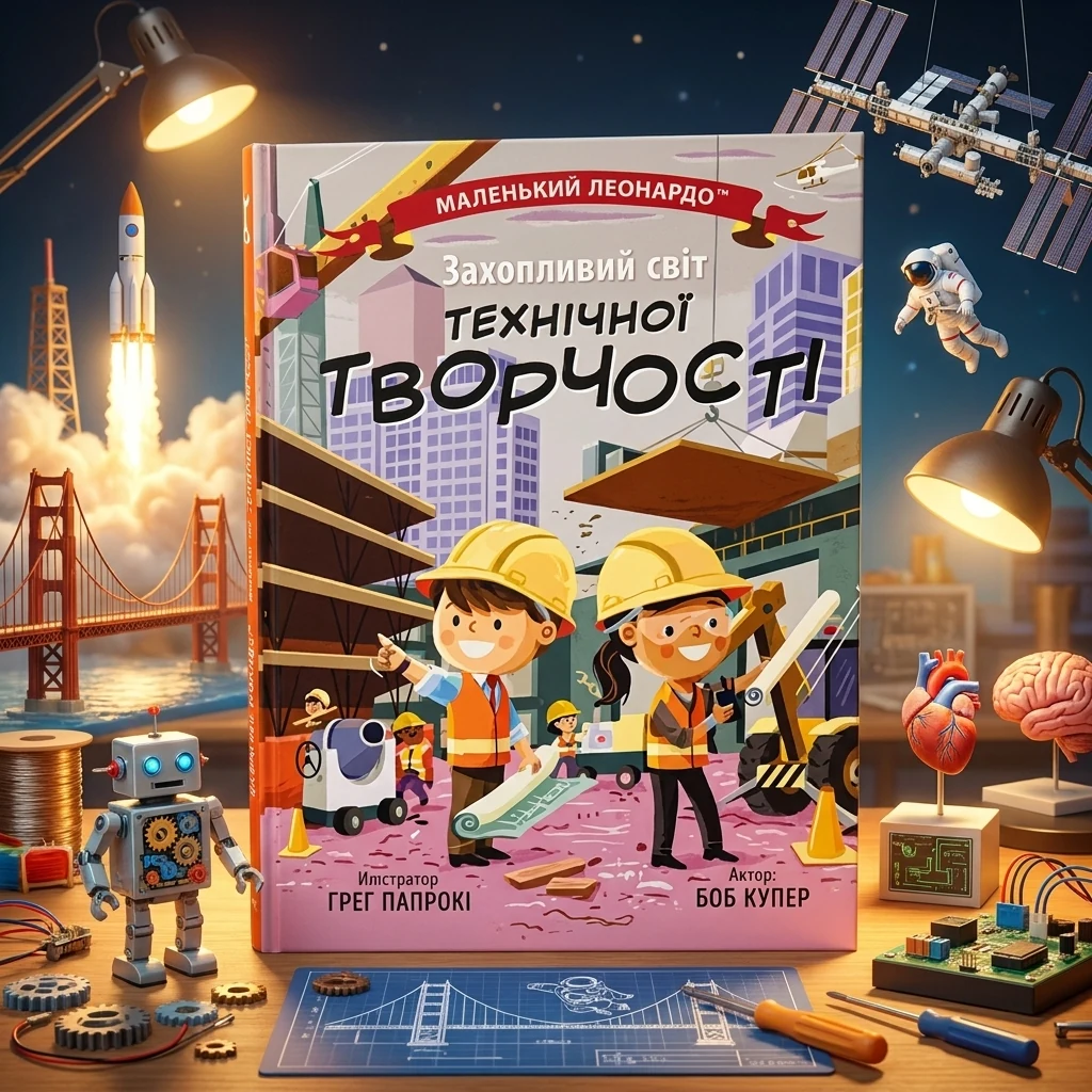 Маленький Леонардо Захопливий світ технічної творчості