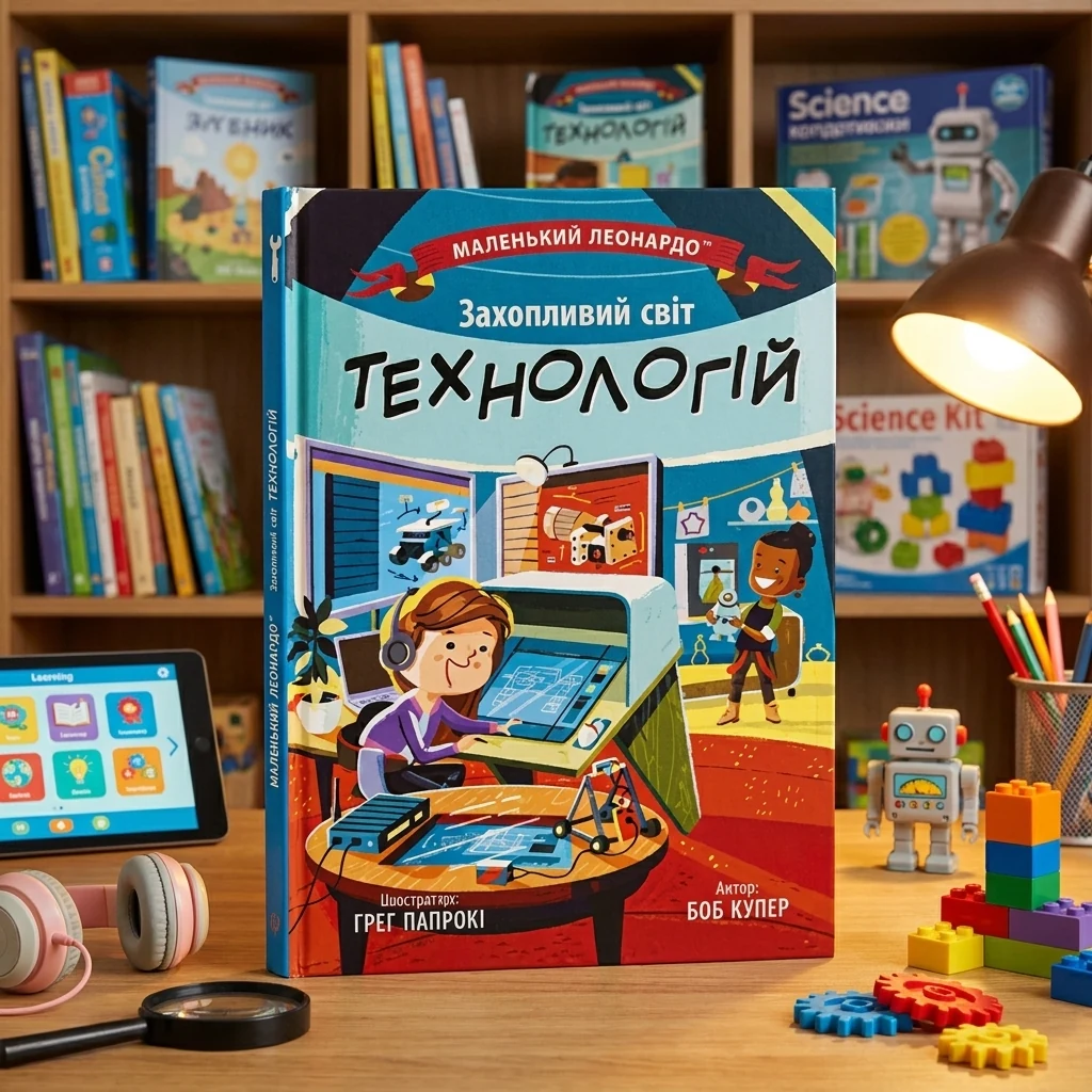 Маленький Леонардо Захопливий світ технологій