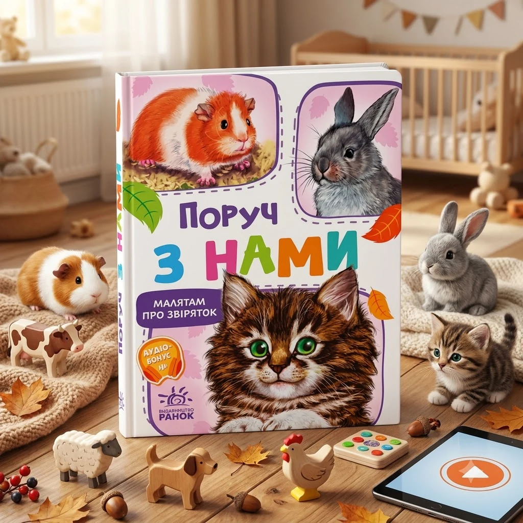 Малятам про звіряток, збірник. Поруч з нами