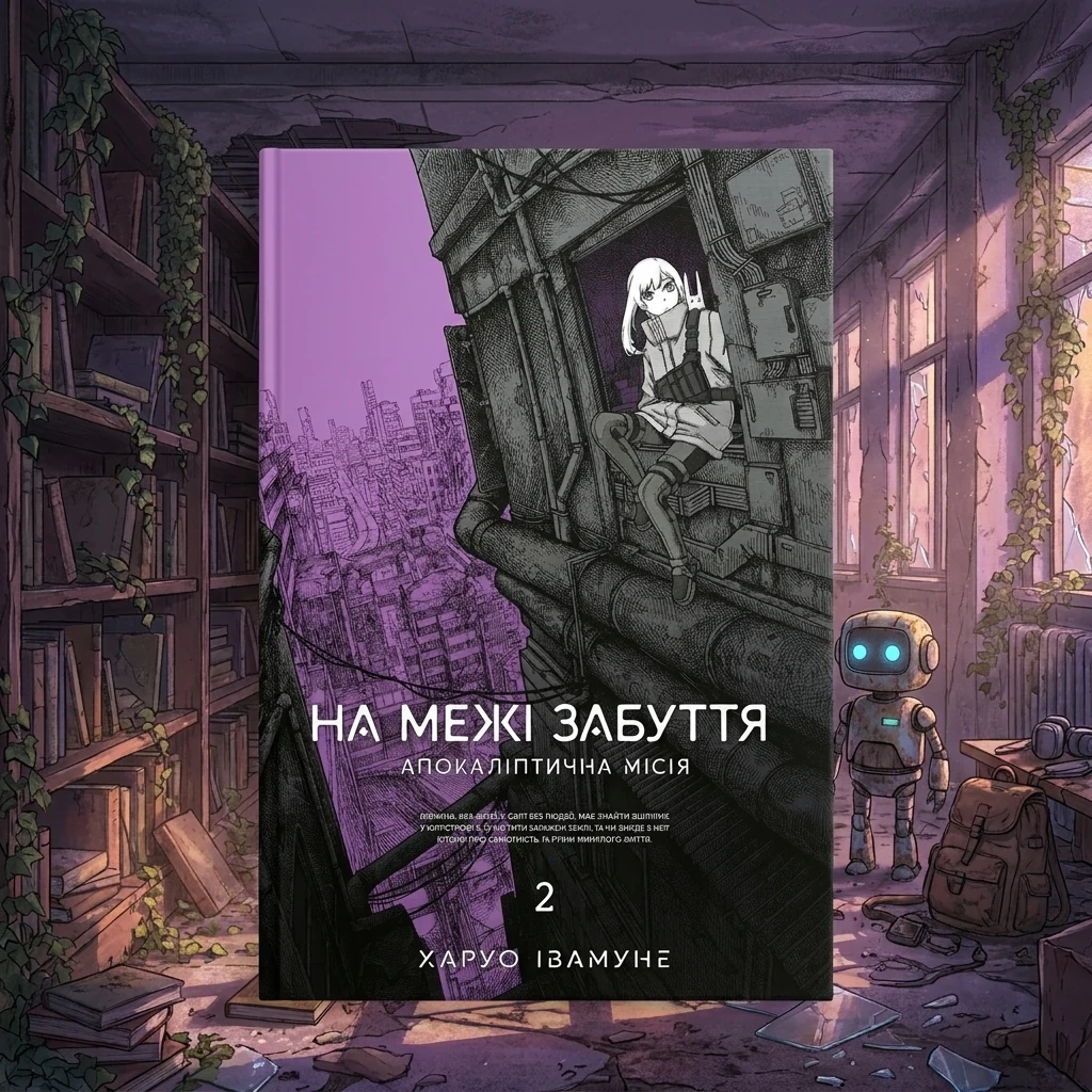 Манга. На межі забуття. Апокаліптична місія. Том 2. Харуо Івамуне