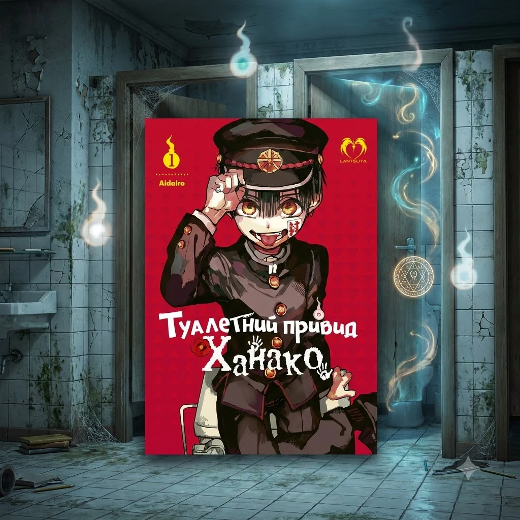 Манга. Туалетний привид Ханако. Том 1