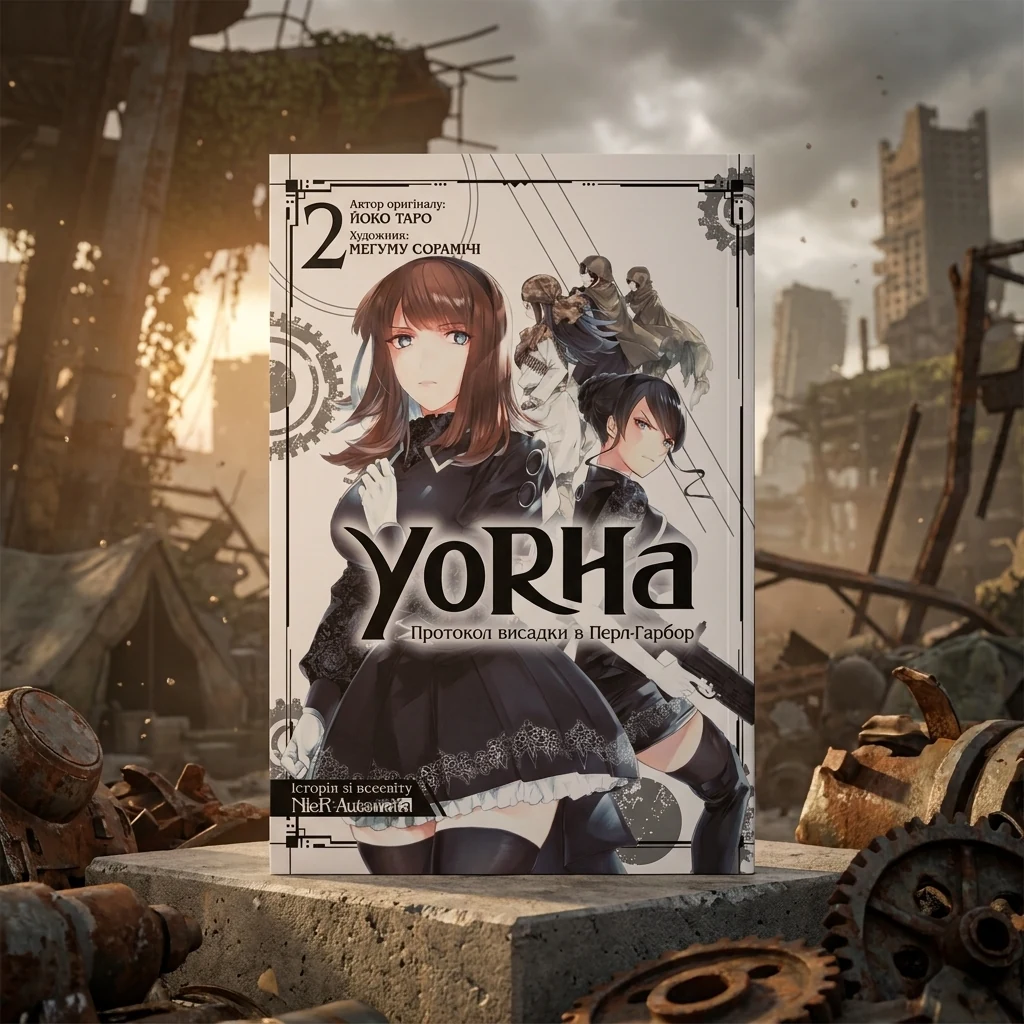 Манга. YoRHa: Протокол висадки в Перл-Гарбор. Книга 2
