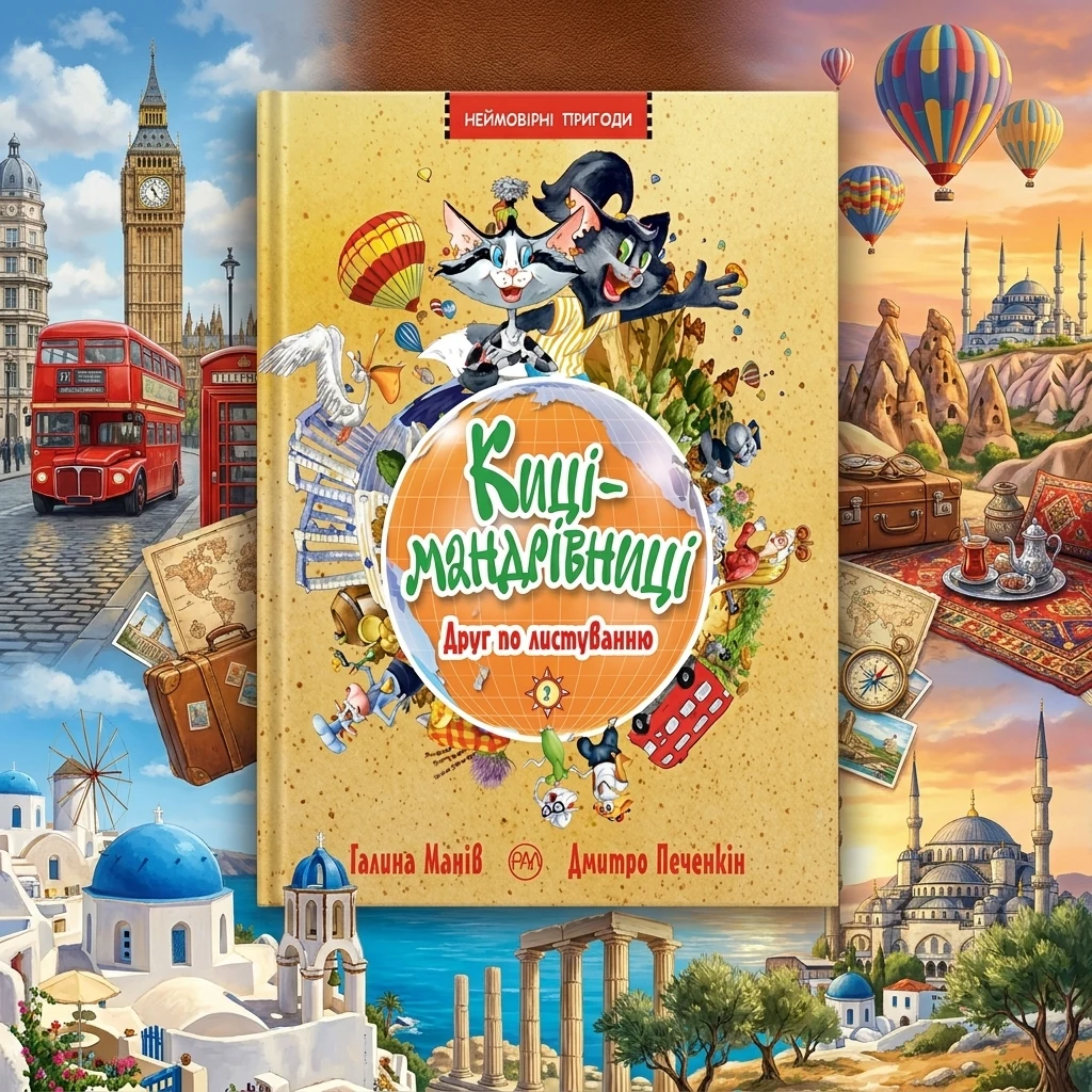 Киці мандрівниці. Друг по листуванню. Книга 2 — Г. Манів