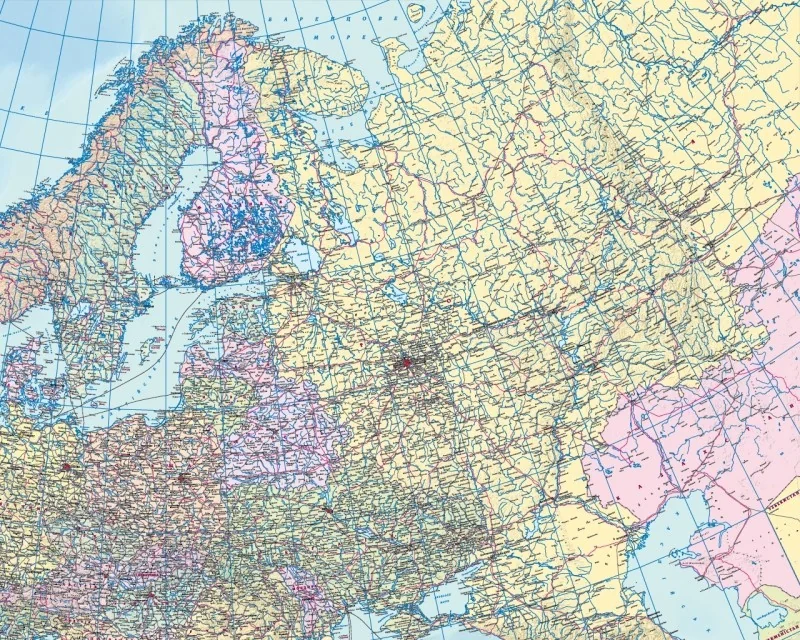 Мапа Європа політична 1:4млн 158*108 см картон — фото 4