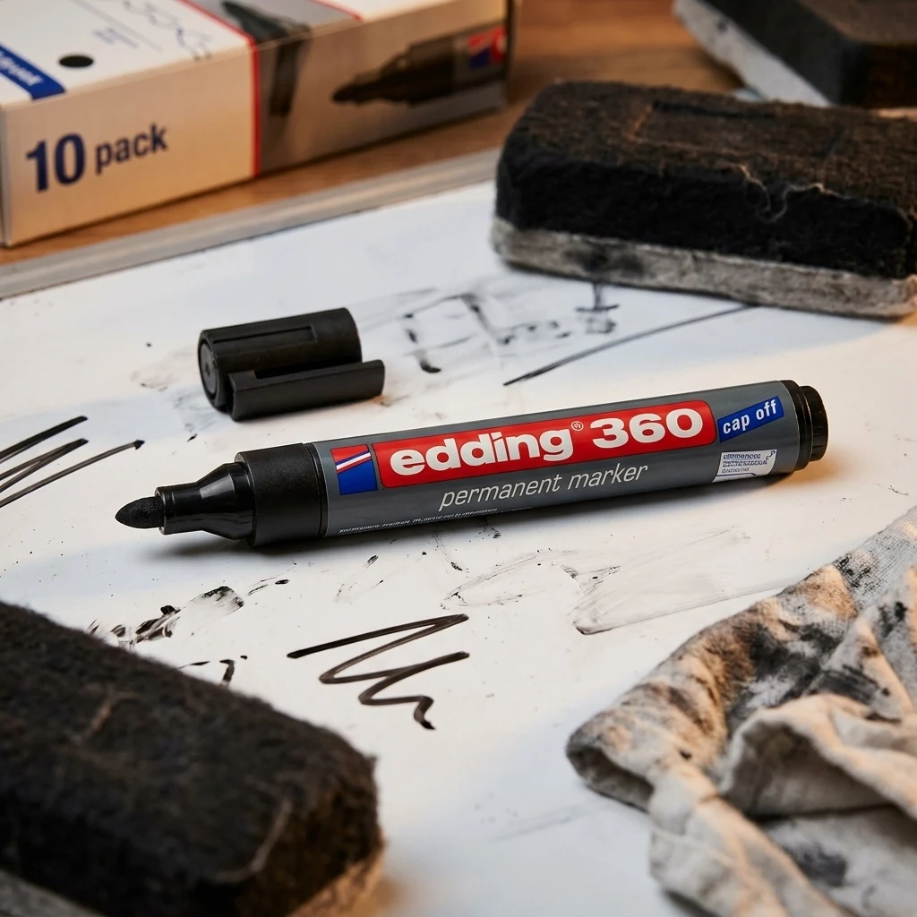 Маркер для дошки 3 мм "Edding" E360 чорний