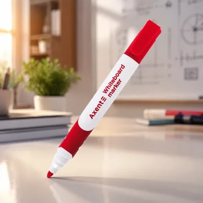 Маркер для дошок Axent Whiteboard Comfort Grip 2552-A 2 мм круглий червоний 2552-06-A