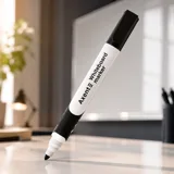 Маркер для дошок Axent Whiteboard Comfort Grip 2552-A 2 мм круглий чорний 2552-01-A — фото 1