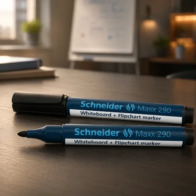 Маркер для дошок і фліпчартів синій 290 Schneider