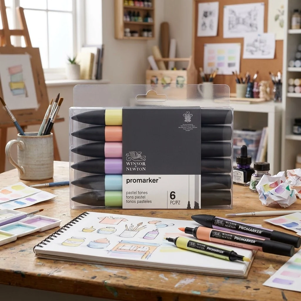 Маркер двосторонній Promarker асорті W&N