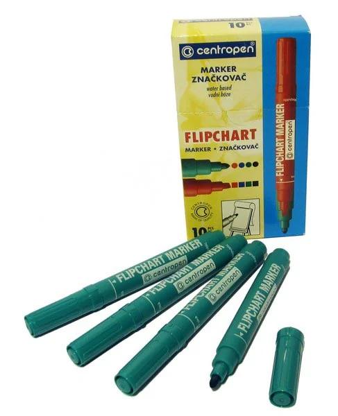 Маркер Flipchart Centropen зелений 8550