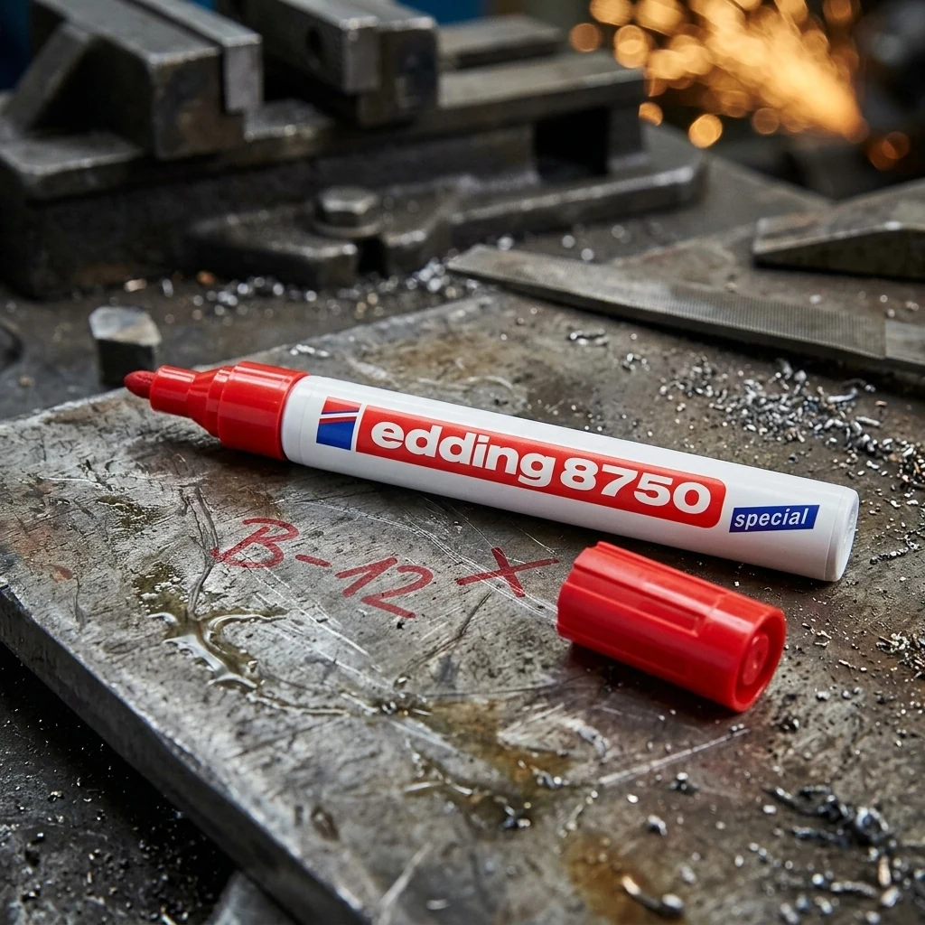 Маркер Industry Paint Edding червоний 8750/02