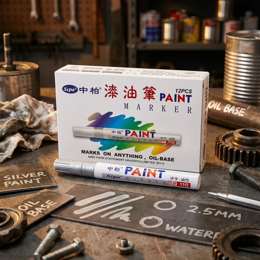 Маркер Paint срібло SP-110/520