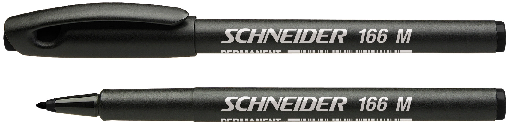 Маркер перманентний Schneider 166 чорний 1,0 мм — фото 2