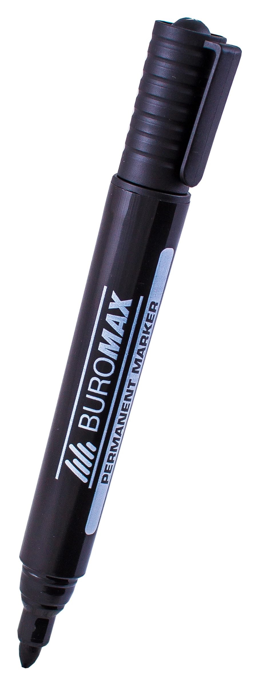 Маркер перманентний Buromax 8700 чорний — фото 2