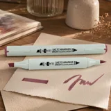 Маркер спиртовий Santi Brush SA-102 умбра — фото 1
