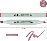 Маркер спиртовий Santi Brush SA-102 умбра — фото 2