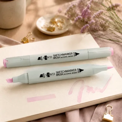 Маркер спиртовий Santi Brush SA-146 ніжно-ліловий
