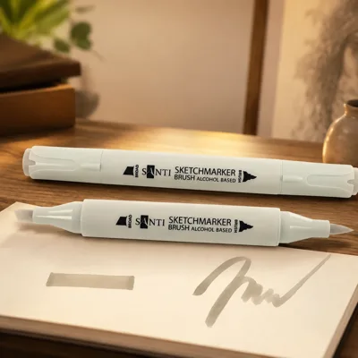 Маркер спиртовий Santi Brush SA-WG5 теплий сірий 5