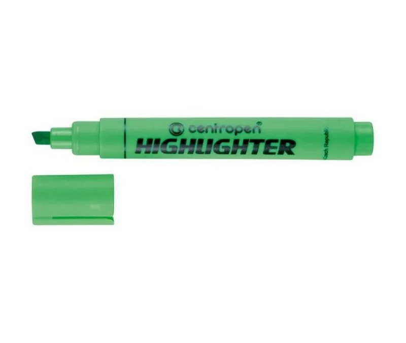 Маркер текстовий "Higligter" Centropen 8852 1-4,5 мм зелений — фото 2