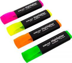 Маркер текстовий набір 4 шт — фото 2