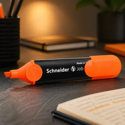 Маркер текстовий помаранчевий Job Schneider