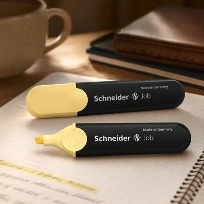 Маркер текстовий SCHNEIDER JOB 150, бежевий