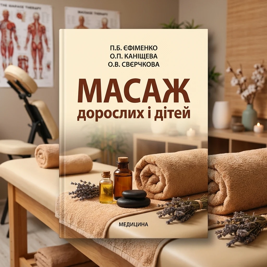 Масаж дорослих і дітей.Навчальний посібник.Єфіменко П. Медицина