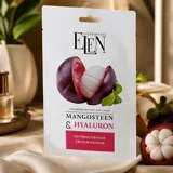 Маска тканина Elen Cosmetics Mangosteen and Hyaluronic Acid 25мл — фото 1