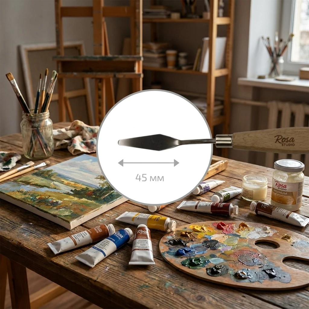 Мастихін ромб 4,5 см ROSA Studio