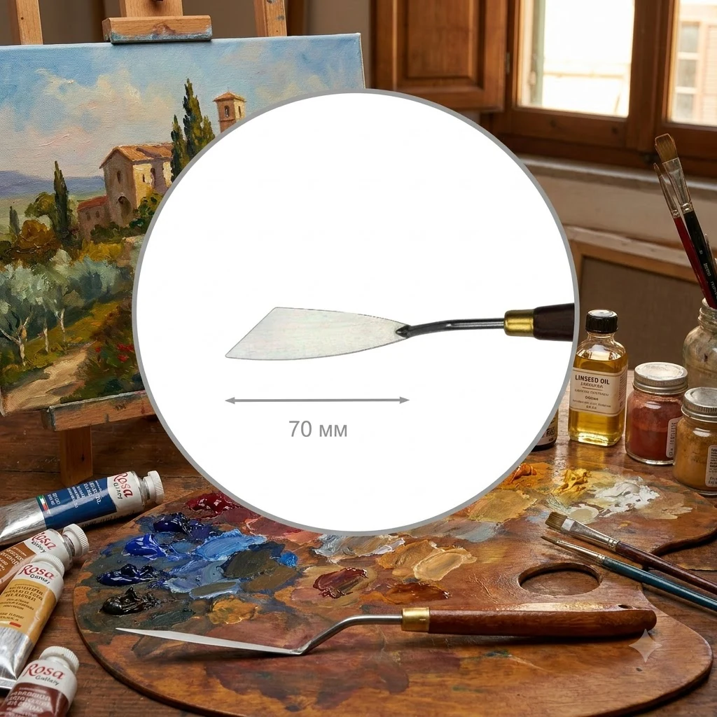 Мастихін ROSA Gallery №63 особливий 7 см
