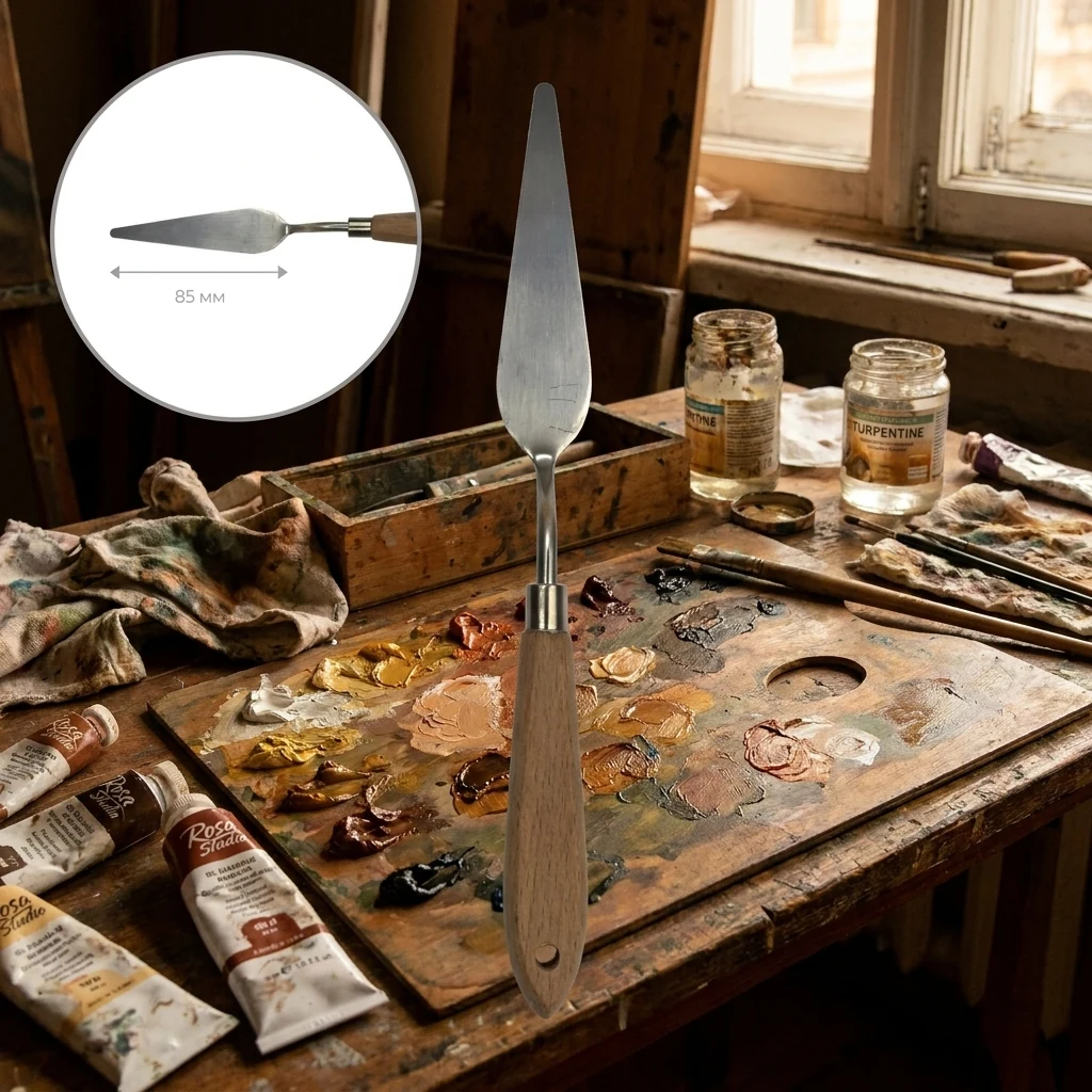 Мастихін ROSA Studio №23 крапля максі, довжина 8,5 см