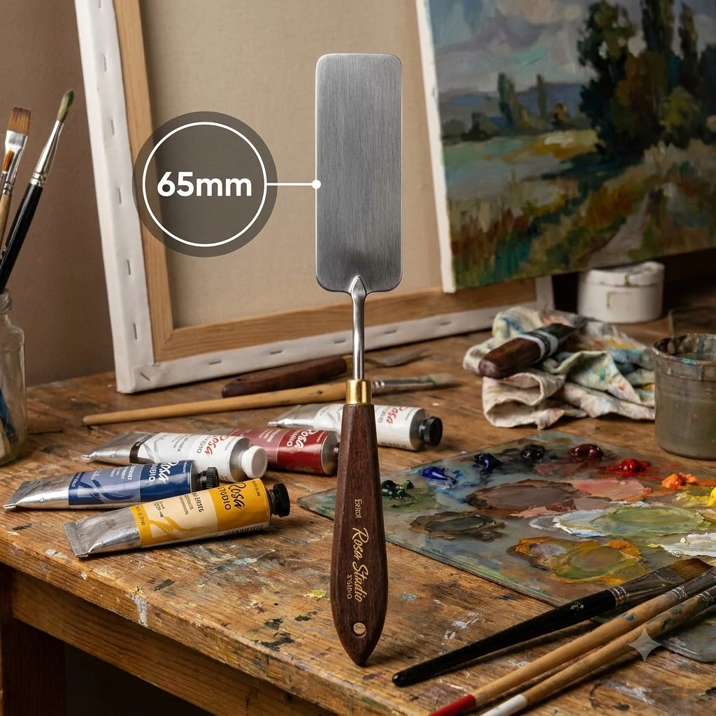 Мастихін ROSA Studio ArtWork №8, прямокутний, довжина 6,5 см