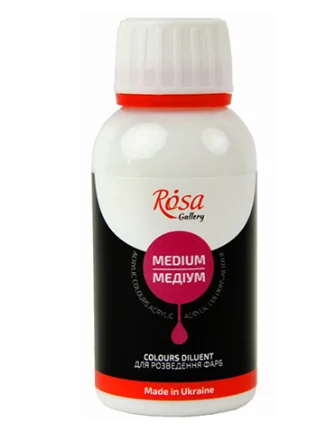 Медіум для акрила 250 мл, Rosa Gallery