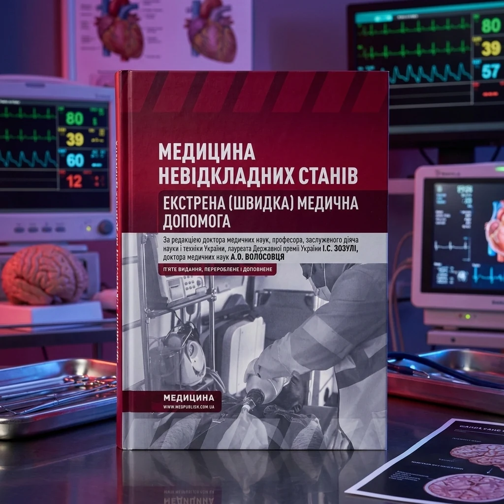 Медицина невідкладних станів.Екстрена(швидка)медична допомога.Підручник.Зозуля І. Медицина