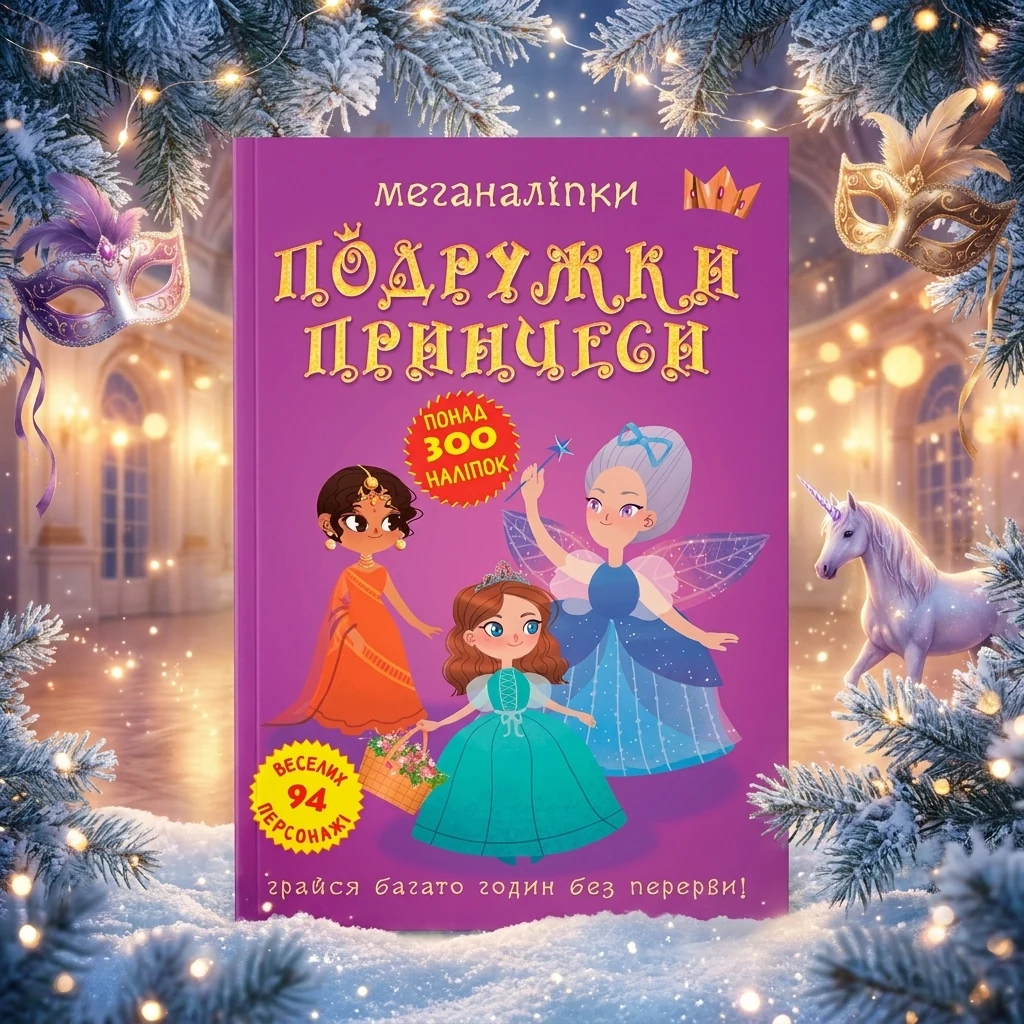 Меганаліпки. Подружки принцеси