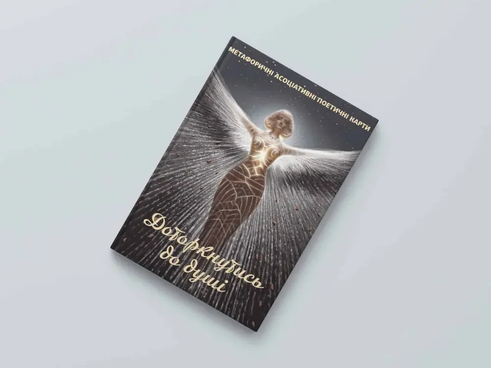 Метафоричні асоціативні поетичні карти.Доторкнутись до душі. Видавець Птаха