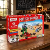 Металевий конструктор, розвиваючий Mechanix №4 263 елементів-20 моделей — фото 1