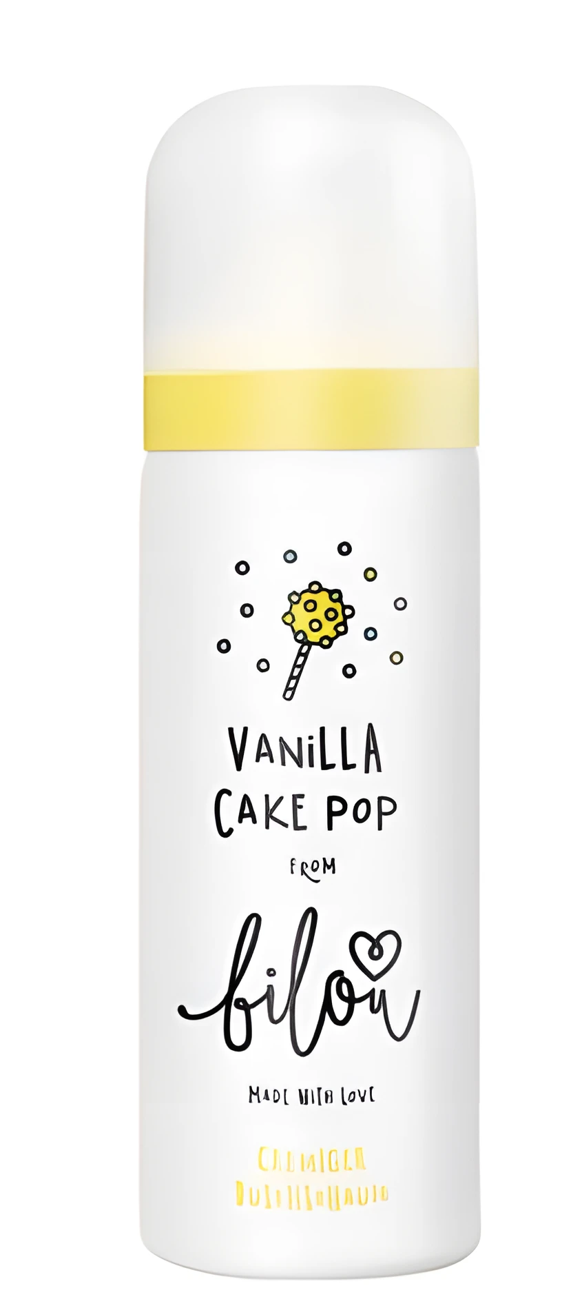 Міні-піна для душу Bilou Vanilla Cake Pop 50 мл — Краса та здоров'я