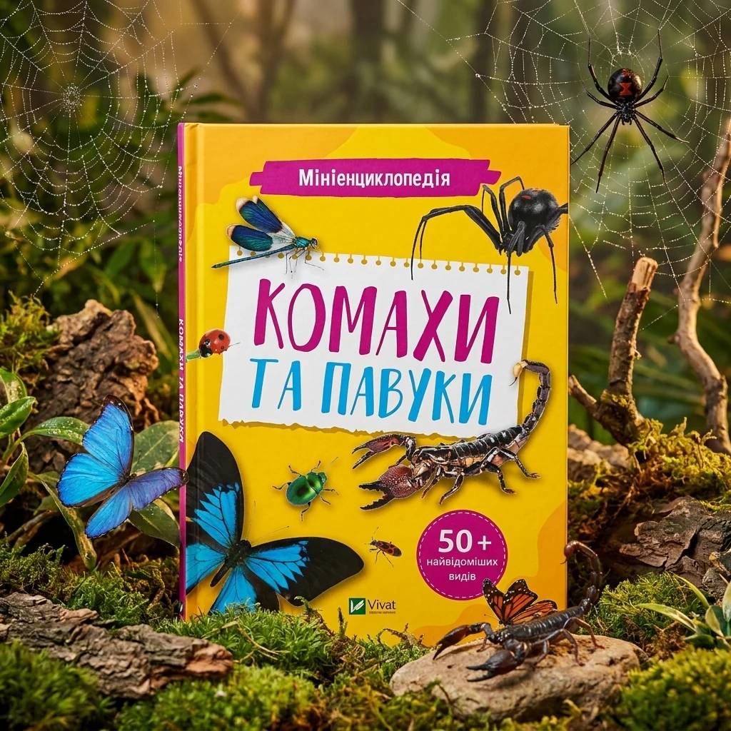 Мініенциклопедія. Комахи та павуки