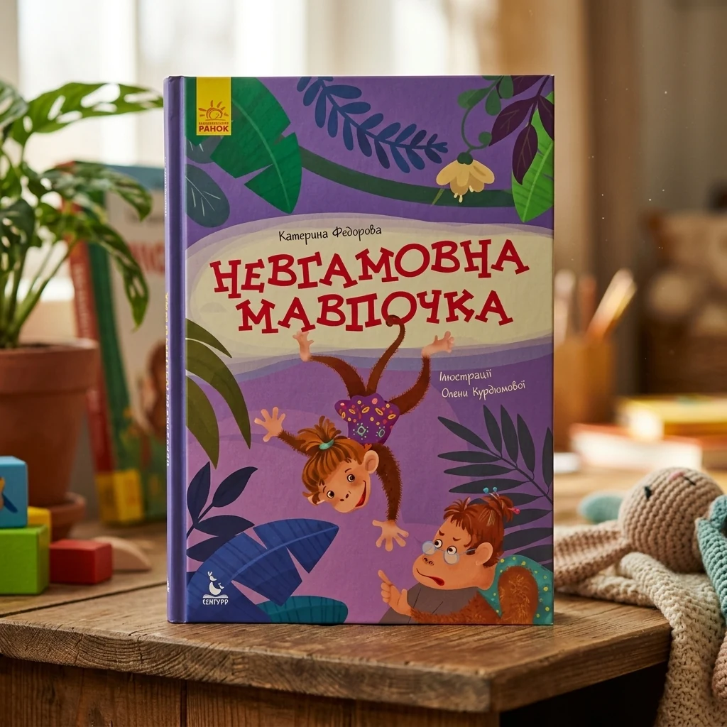 Моя казкотерапія. Невгамовна мавпочка