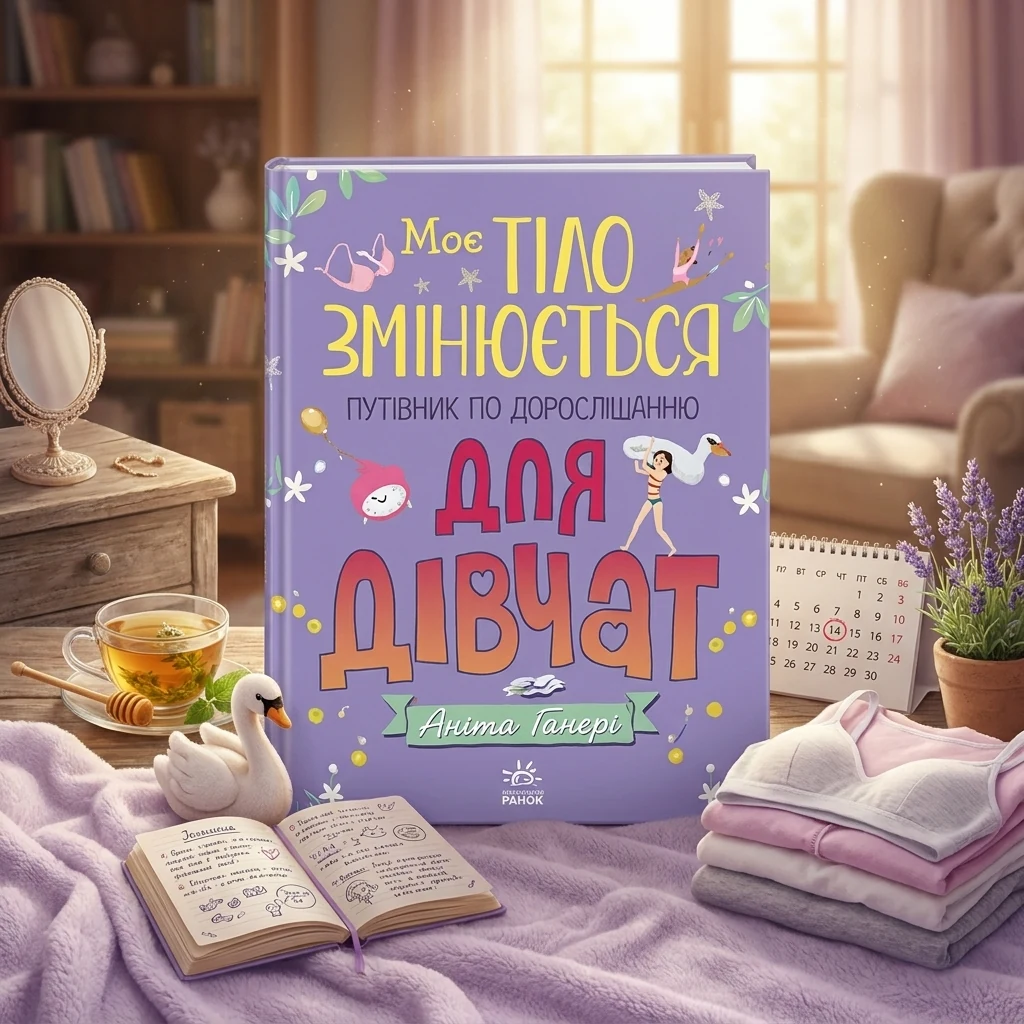 Моє тіло змінюється путівник по дорослішанню для дівчат
