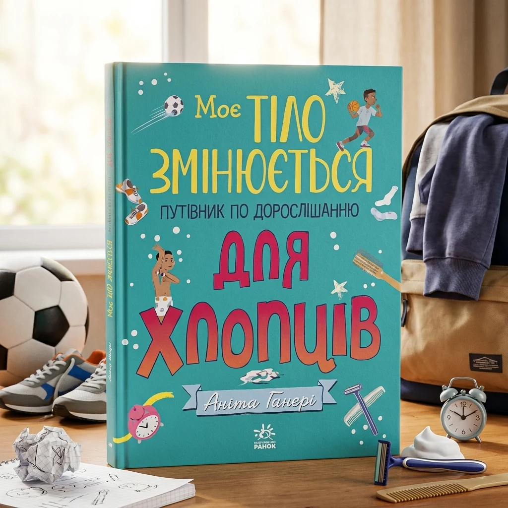 Моє тіло змінюється путівник по дорослішанню для хлопців