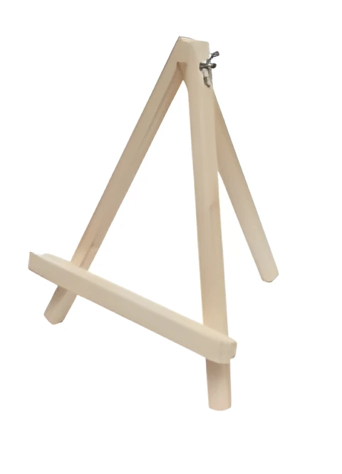 Мольберт настільний А6 (2шт.), сувенірний, 11х11х15см., макс. висота полотна 20см., ROSA Studio