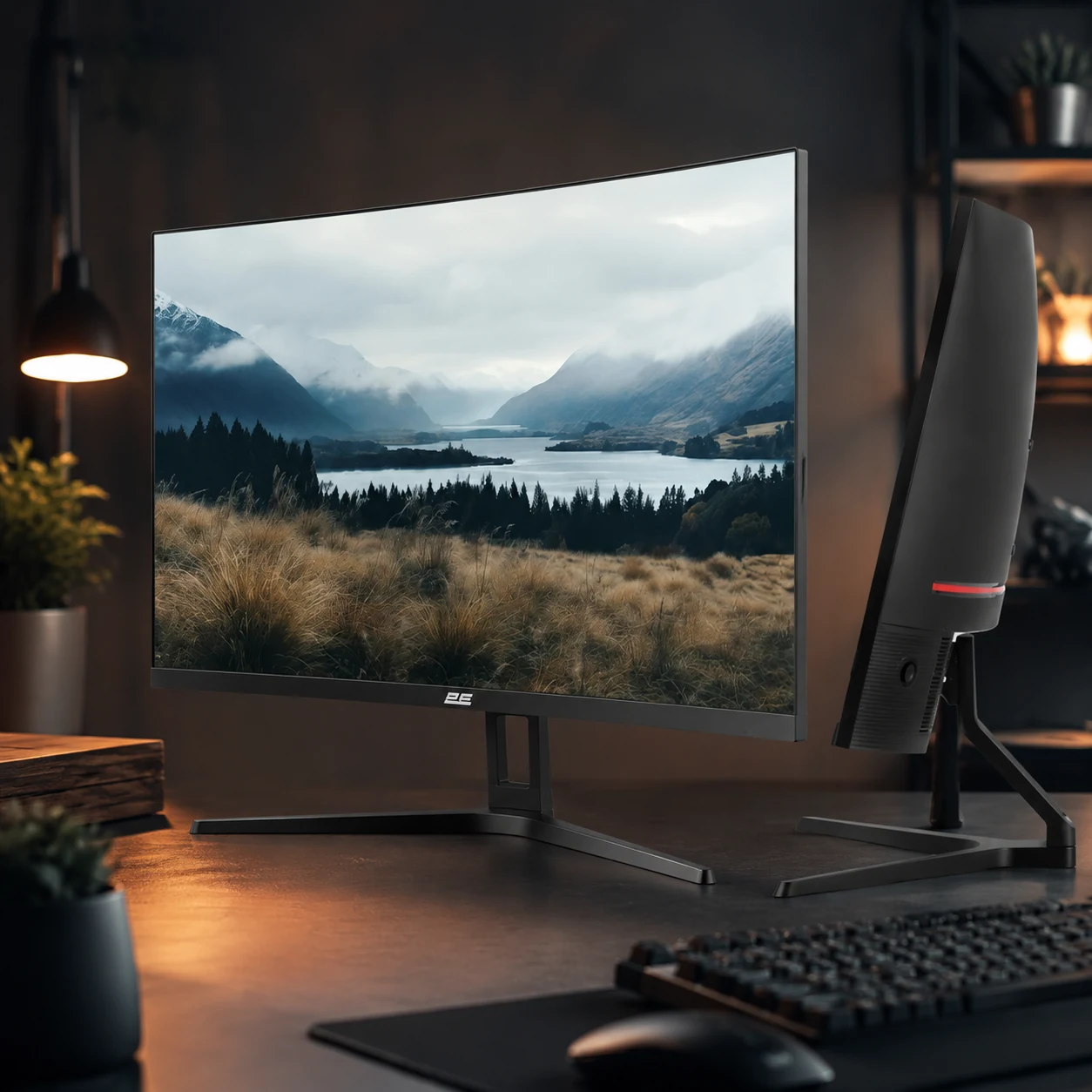 Монітор 2E GAMING 27 R2723BV HDMI, DP, VA, 165Hz, 6ms, CURVED, FreeSync (2E-R2723BV-01.UA) — Ноутбуки та ПК
