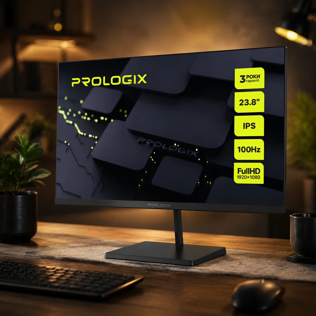 Монітор Prologix PL2425HF — Ноутбуки та ПК