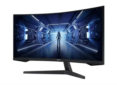 Монітор Samsung 34  Odyssey G5 C34G55TWW D-Sub, 2xHDMI, DP, VA, 3440x1440, 21:9, 165Hz, 1ms, CURVED