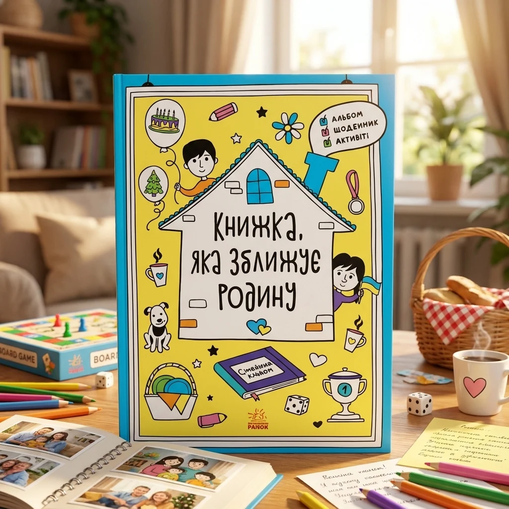 Мотиватори Книжка яка зближує родину