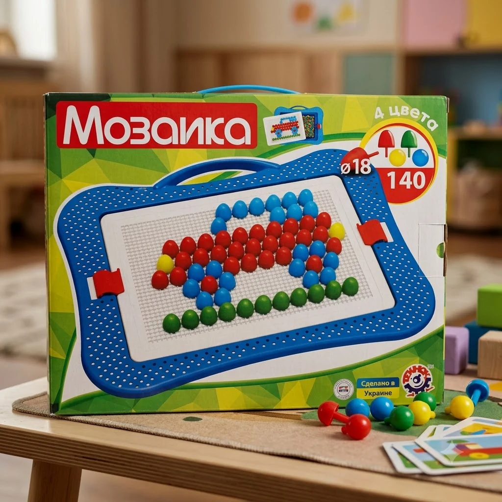 Мозаїка 140 деталей Технок 3381