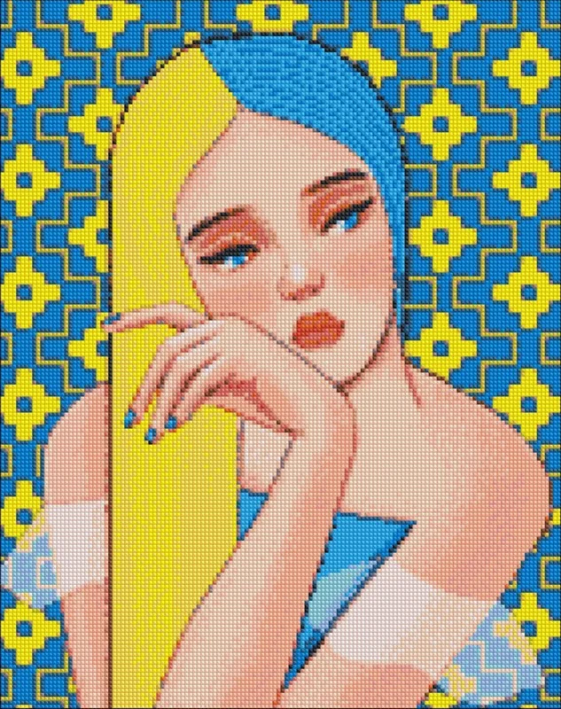 Мозаїка алмазна 40*50 см "Непохитна"