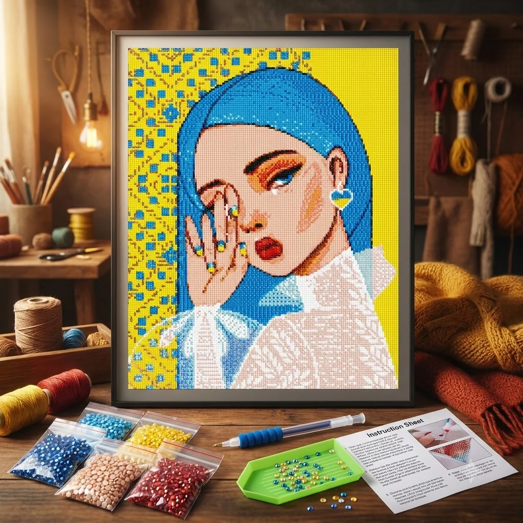 Мозаїка алмазна 40*50 см "Незламна"